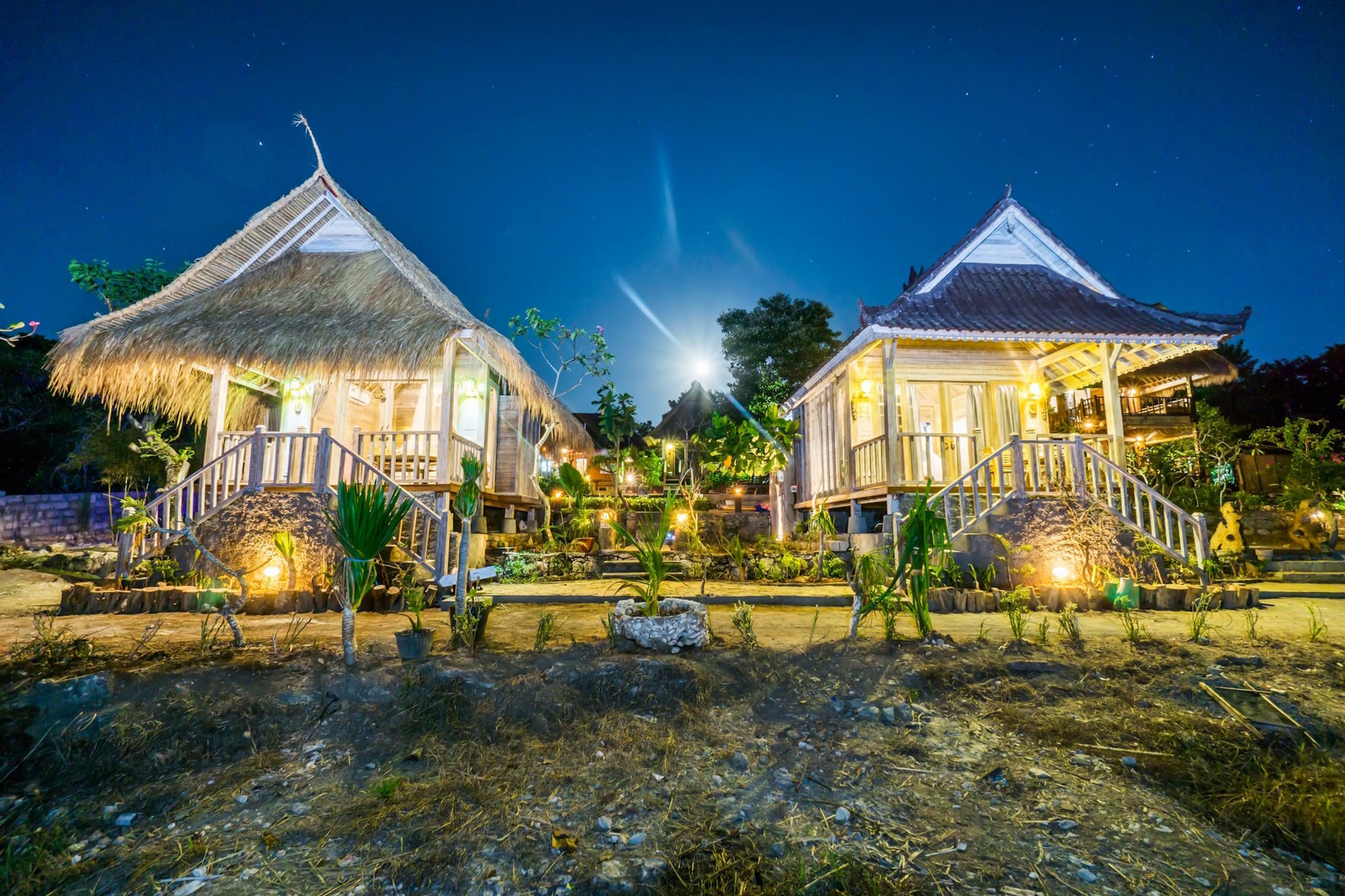 ホテル ザ ダフィッシュ セニンガン Ceningan Island エクステリア 写真